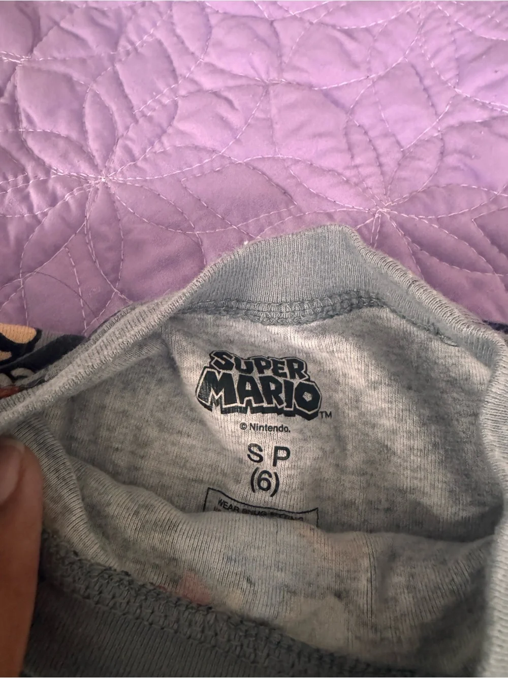 Nintendo gray tee